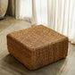 Hyacinth Pouf Square - Natural -