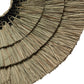 Mengdong Wall Decoration – Natural Black with mixed grass and black cotton details.