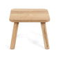 Quincy Stool in natural reclaimed teak with eco-conscious design, h34cm.