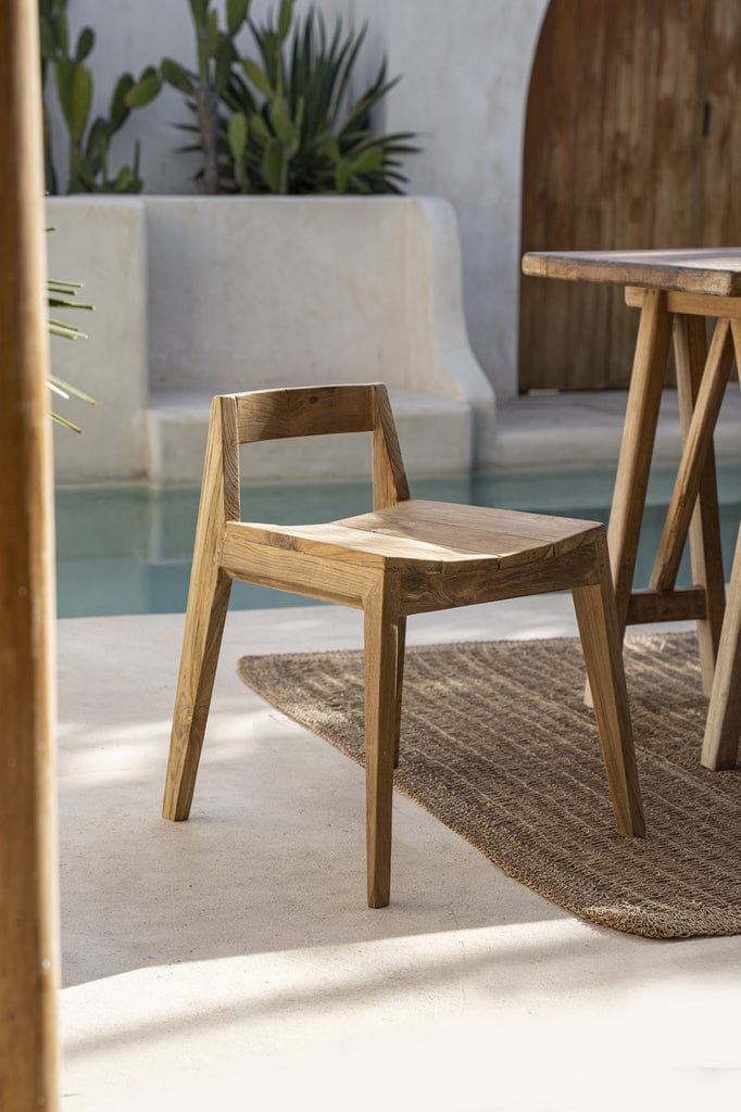 Ydra Dining Chair - Natural - Outdoor