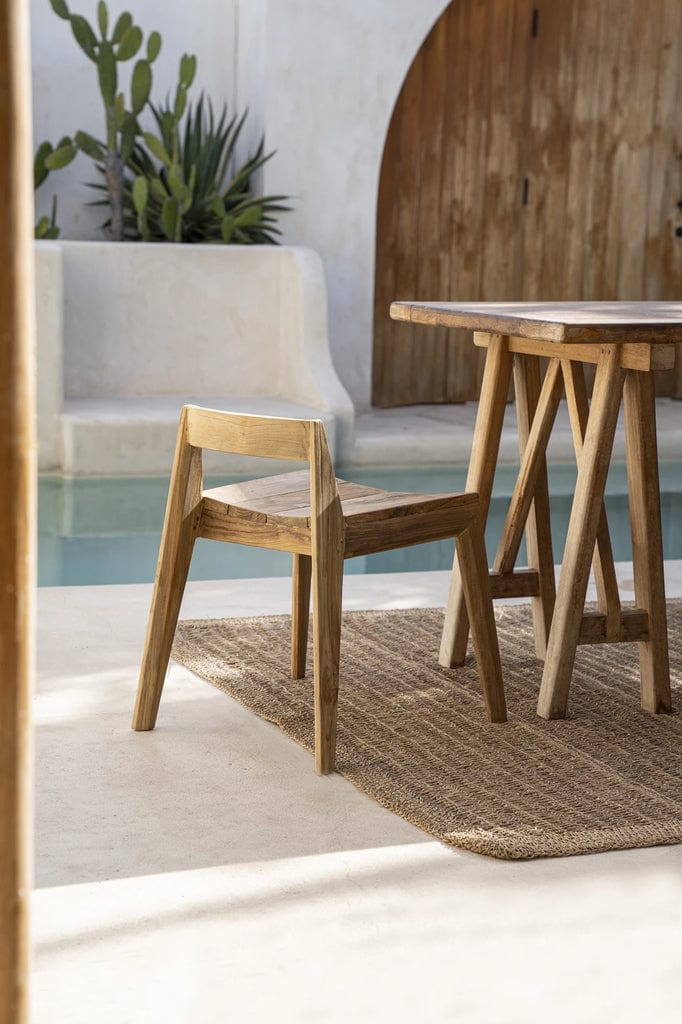 Ydra Dining Chair - Natural - Outdoor