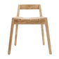 Ydra Dining Chair - Natural reclaimed teak, outdoor design, sustainable craftsmanship.