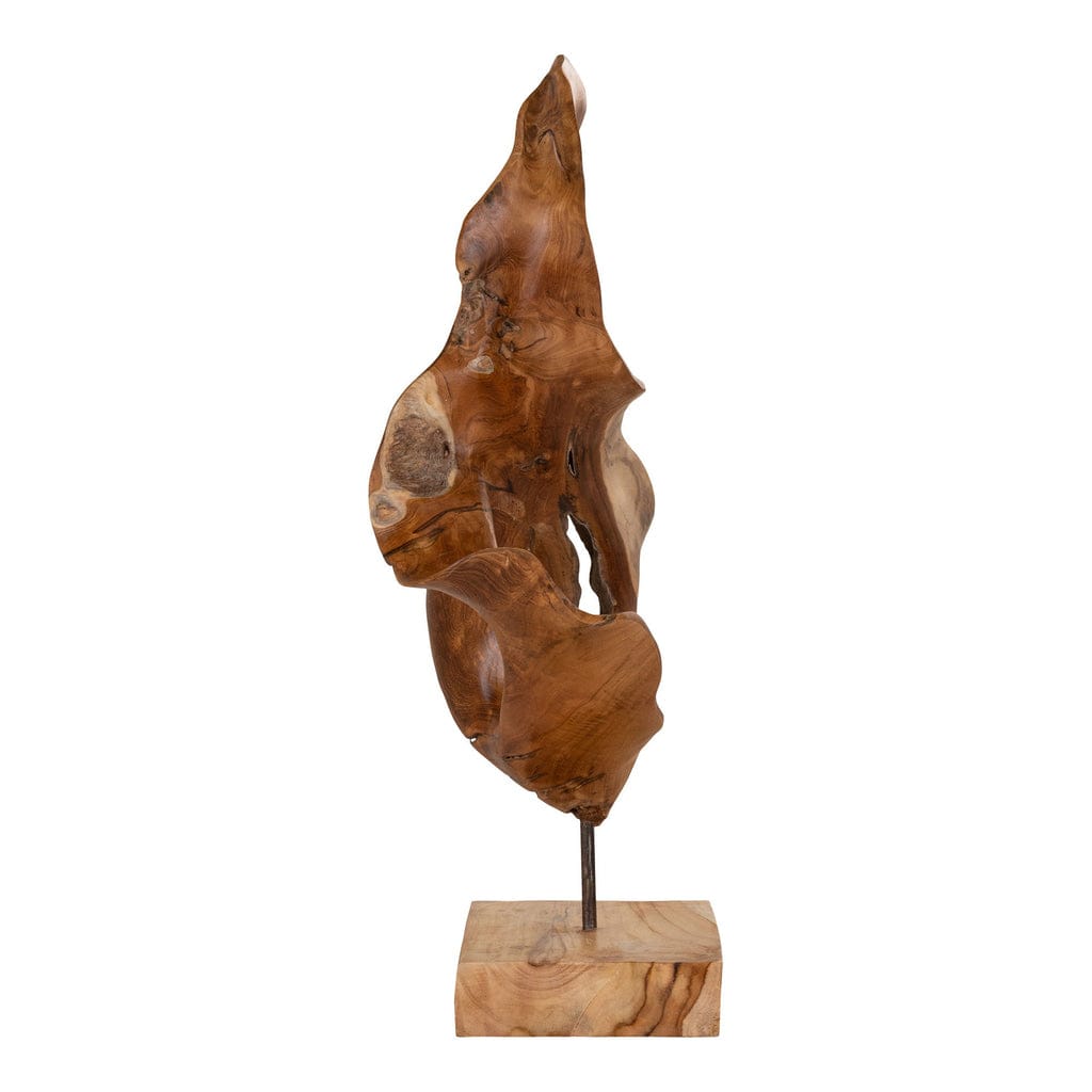 Donato Teak Sculpture – Unique Organic Nature-Inspired Design