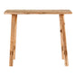 Console table in teak 90x30xh80 cm with natural finish.