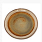 Comporta Dessert Plate, 22.5cm, handcrafted Portuguese ceramic with crackle glaze in deep blues, browns, and greens.