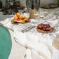 The Linen Tablecloth - White - 150x150 cm