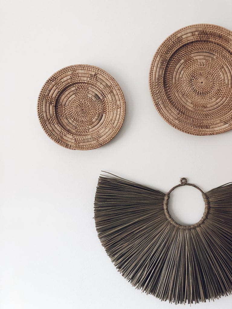 The Lombok Rattan Wall Decor L - Natural - 