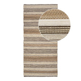 Morena Handwoven Hallway Runner, natural/ivory, 80x180 cm