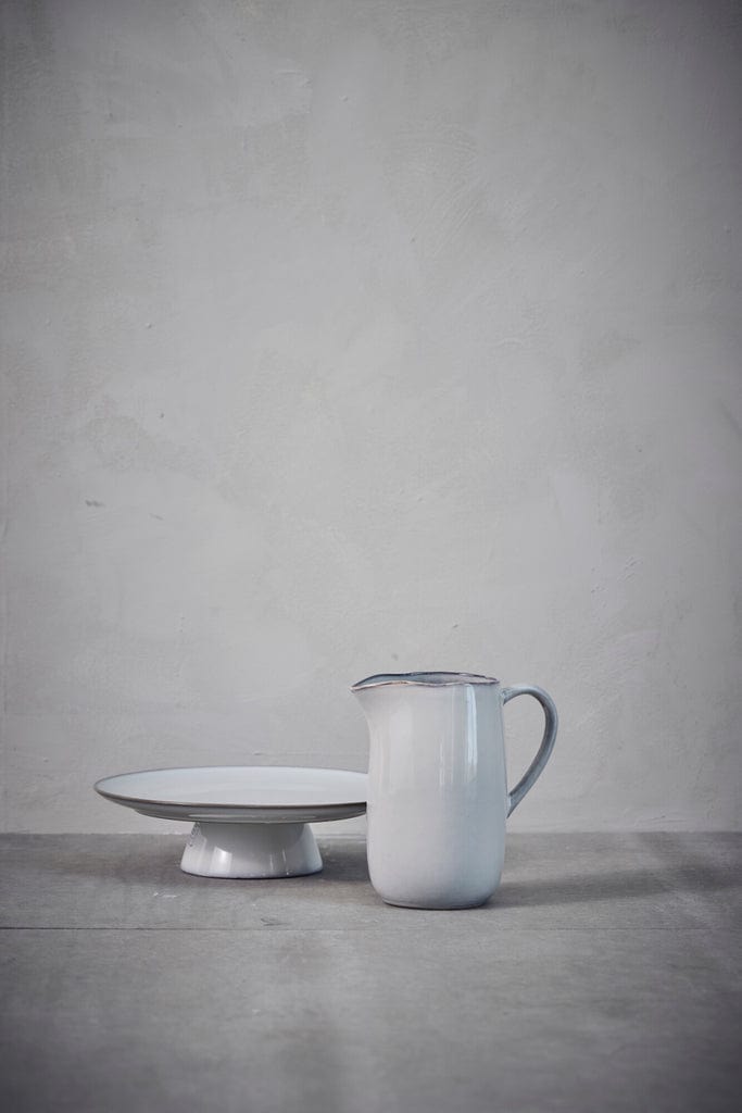 Amera Cake Stand White - Unique Handmade Tableware by Lene Bjerre