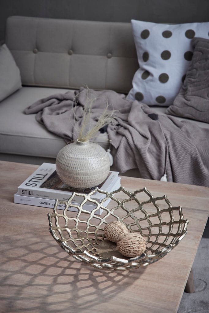 Ellie coffee table 40x90 cm in a living room setting, showcasing Scandinavian design and sustainable craftsmanship.