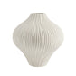 The Esmia Decor Vase h34.5 cm off white