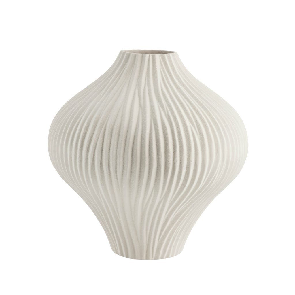 Il vaso Esmia Decor h34,5 cm bianco sporco