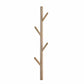 Ellie Coat Rack H75 cm in white wash European oak, Scandinavian-inspired design.