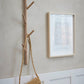 Ellie Coat Rack H75 cm in white wash European oak with sleek Scandinavian design.