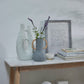 Ayla Decor Vase h41.5 cm in white ceramic, modern elegant home accessory by Lene Bjerre.