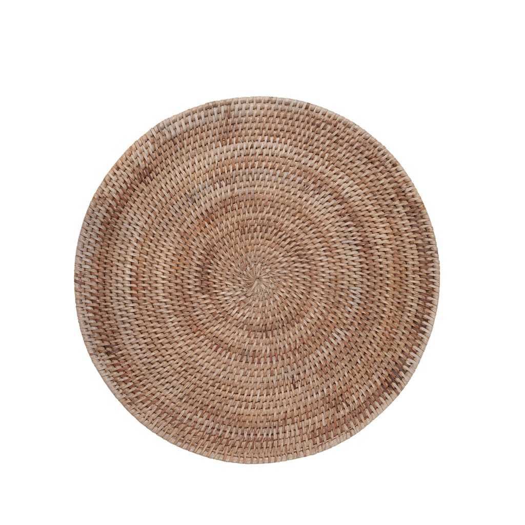 Norah Placemat Ø35 cm – Handwoven Rattan | Sustainable Natural Décor