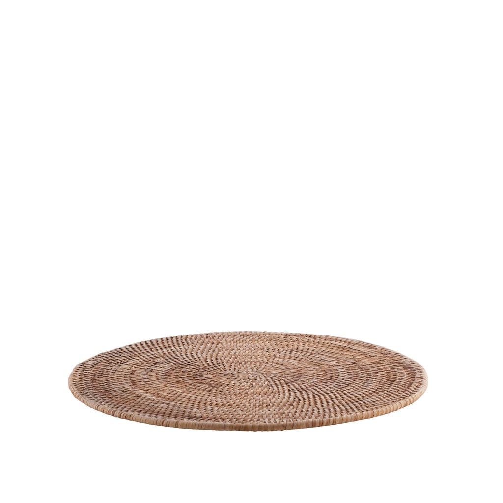 Norah Placemat Ø35 cm – Handwoven Rattan | Sustainable Natural Décor