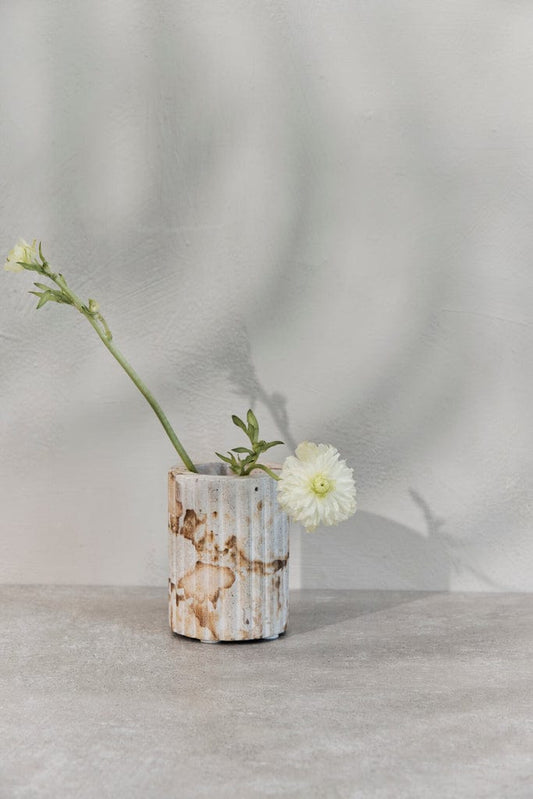 Eliana Tumbler 8x8 cm - Timeless Marble Bathroom Accessory