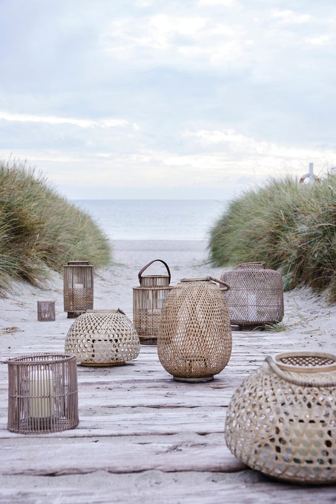 The Harper Lantern 40x40 cm Rattan