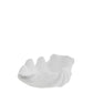 Shella Seashell 32x21 cm White poly resin decoration in elegant seashell shape.